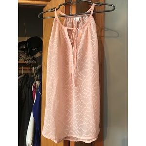 ✨LAST CHANCE TO BUY✨ Pink See Through Tank Top